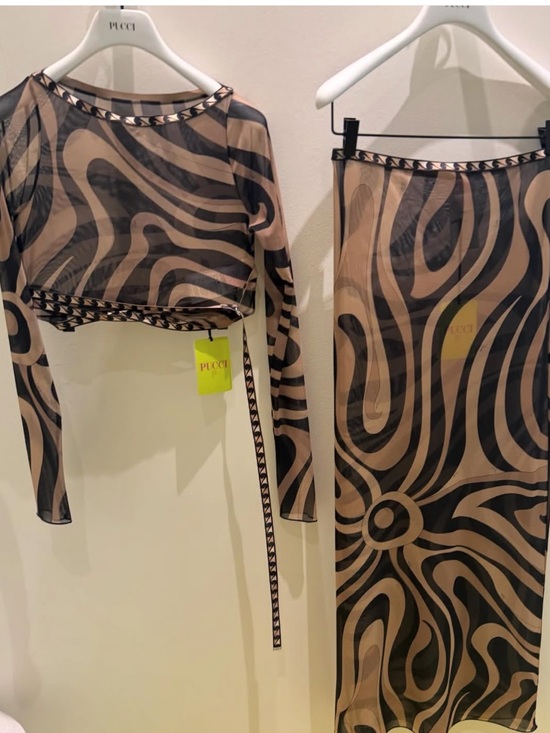 Emilio Pucci Dresses & Skirts - Emilio Pucci Black Top and Skirt